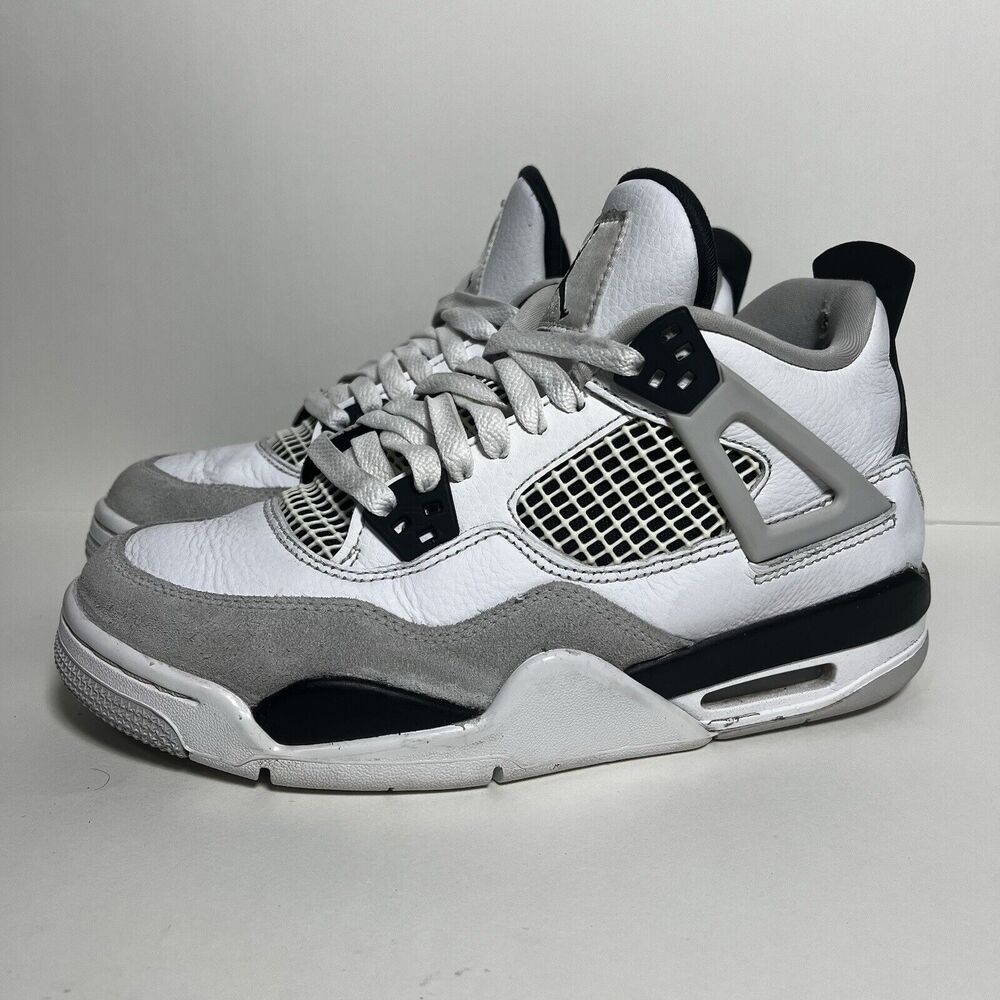 Size 6Y / 7.5 W - Jordan 4 Retro Mid Military Black